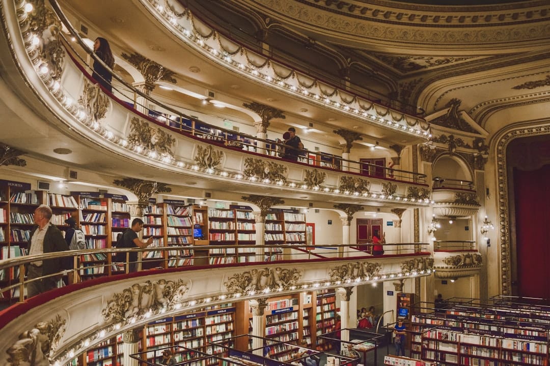 The domed interior of El Ateneo Grand Splendid bookstore in a former theatre