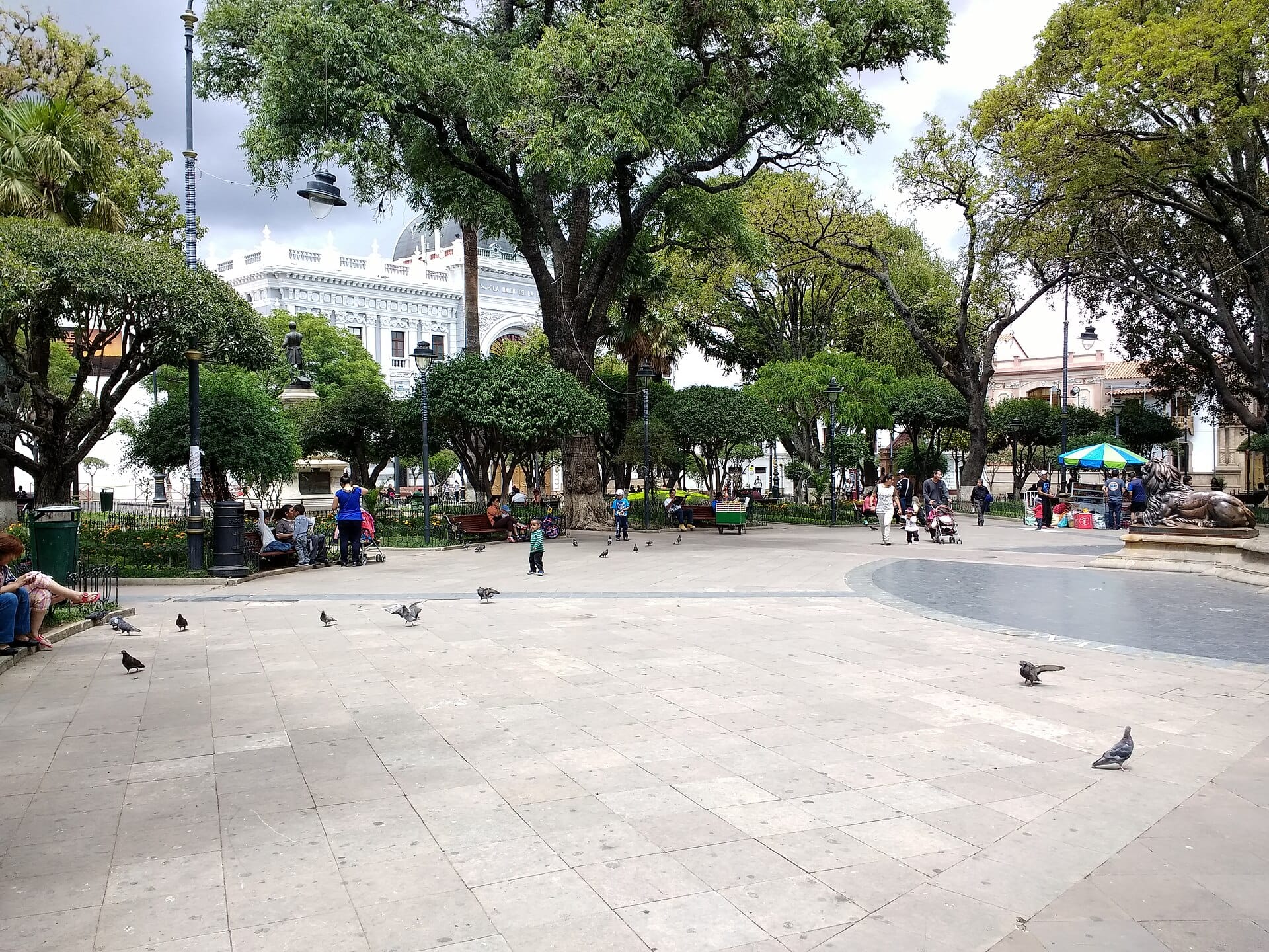 Plaza 25 de Mayo and the Metropolitan Cathedral in Sucre