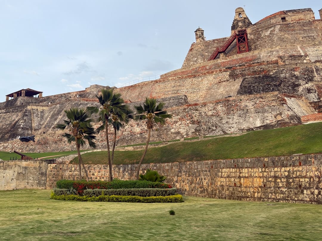 Castillo San Felipe de Barajas stone fortress in Cartagena