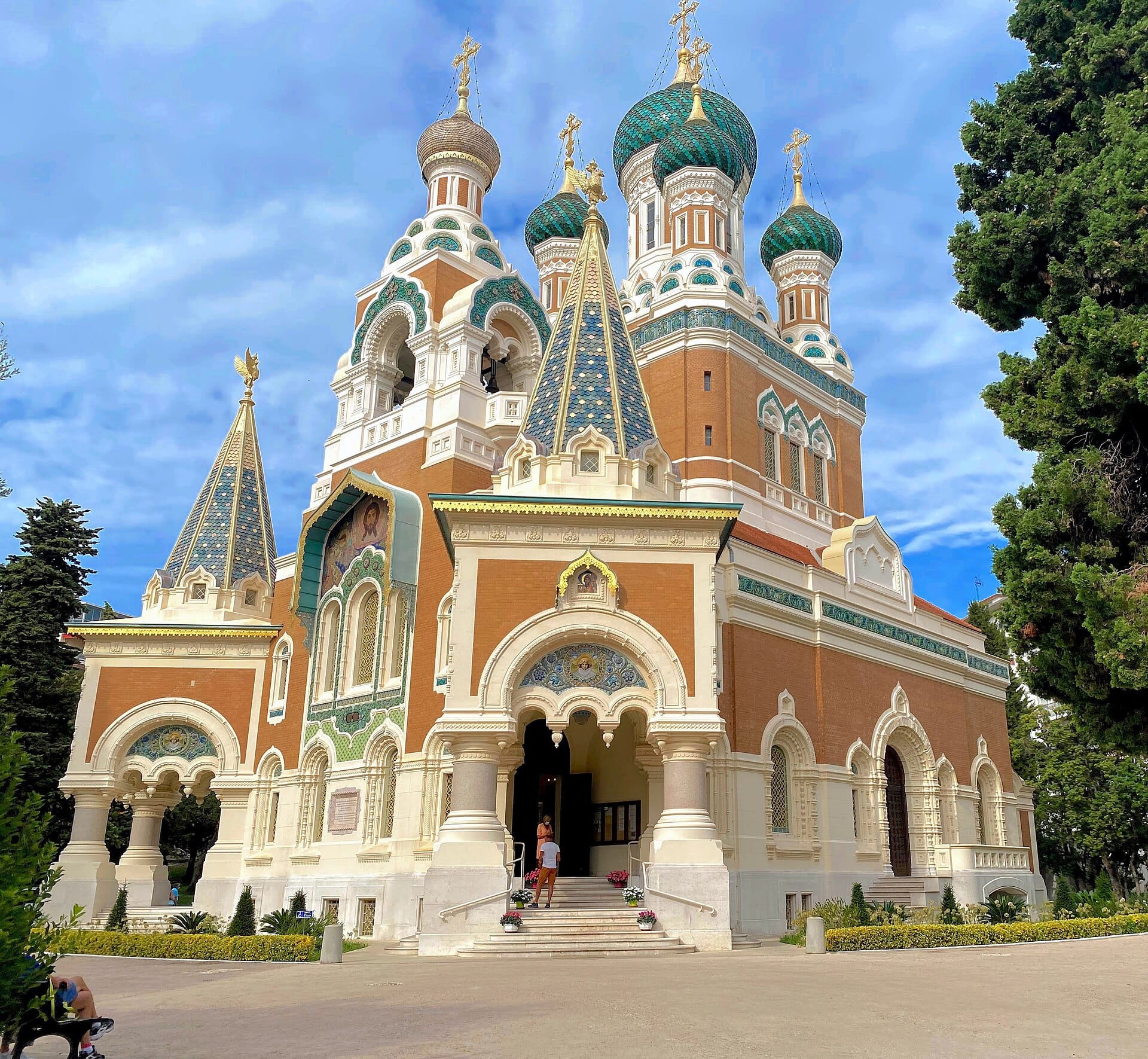 The Russian Orthodox Cathedral of Saint-Nicolas in Nice