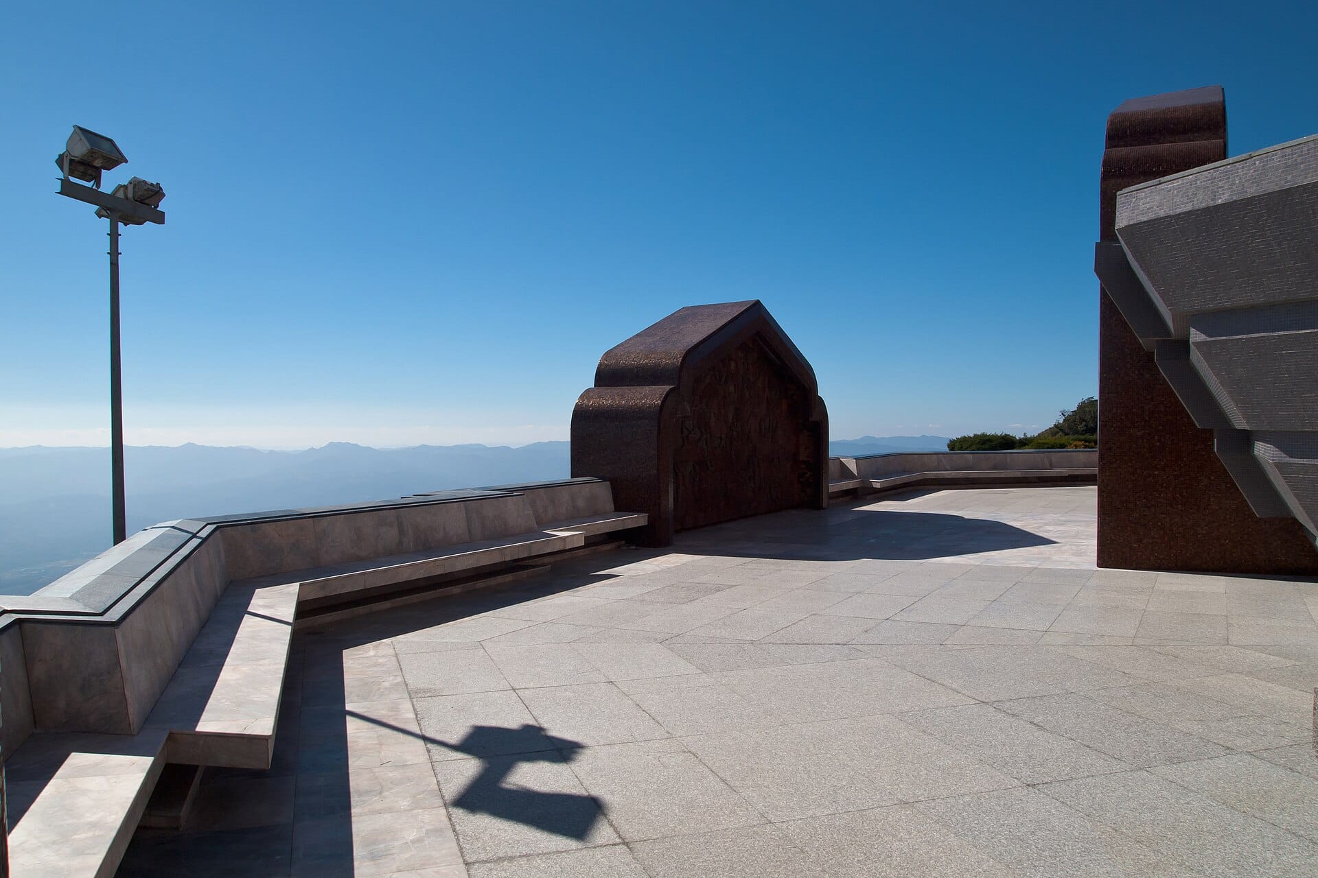 A royal pagoda on the summit ridge of Doi Inthanon