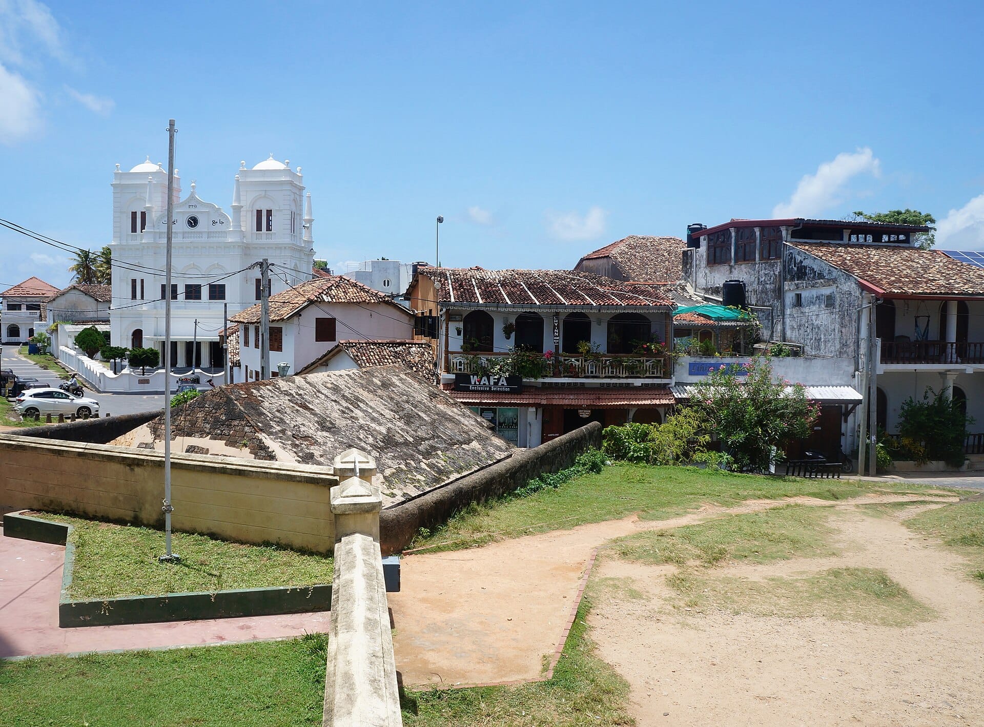 Meeran Jumma Mosque near the Galle lighthouse