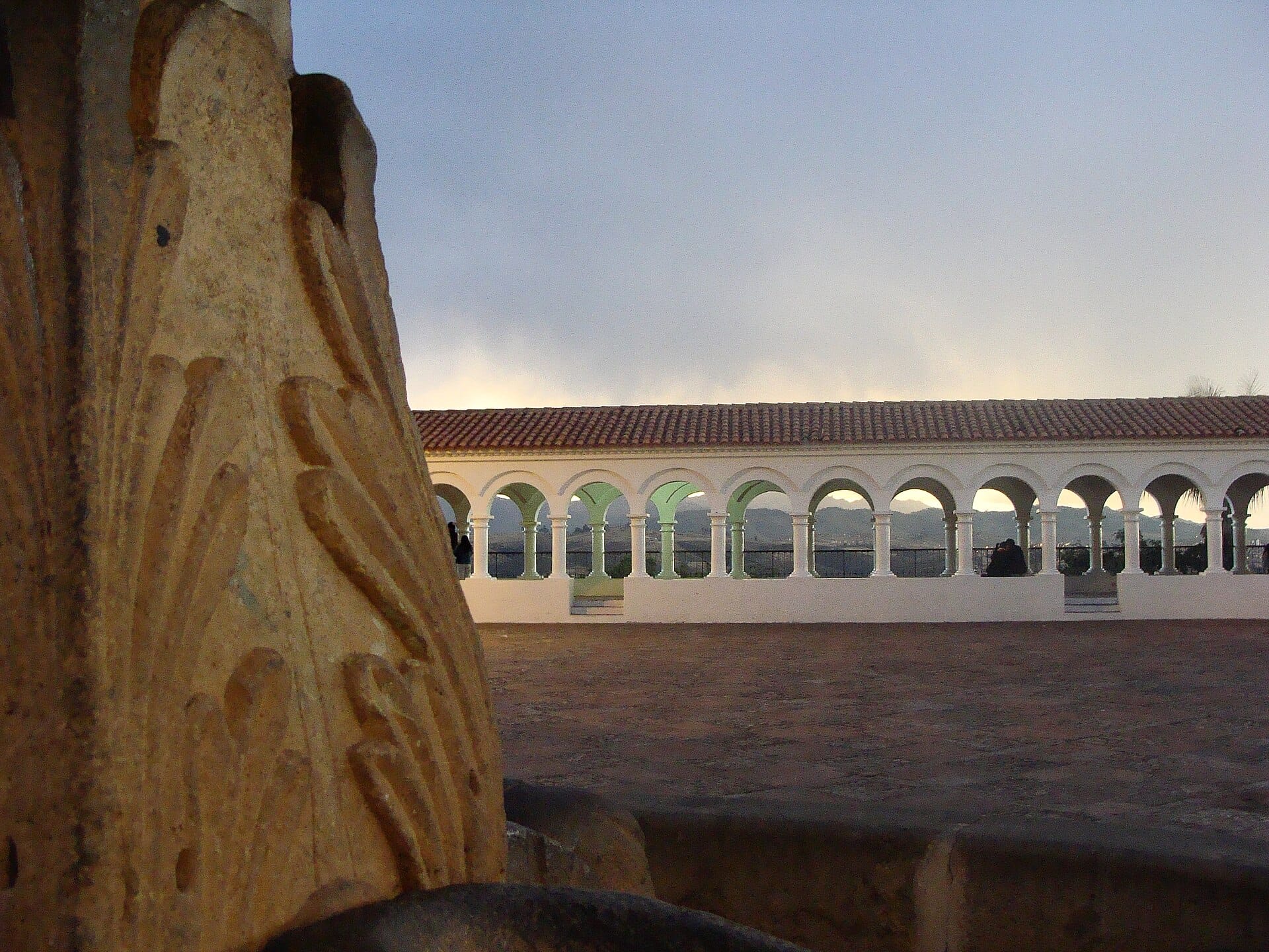 View over Sucre's white rooftops from the La Recoleta terrace