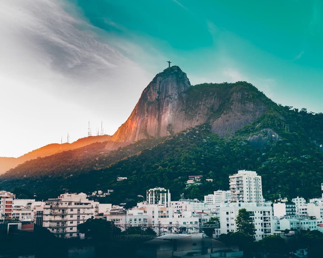 The colourful tiled Escadaria Selaron steps in Rio de Janeiro