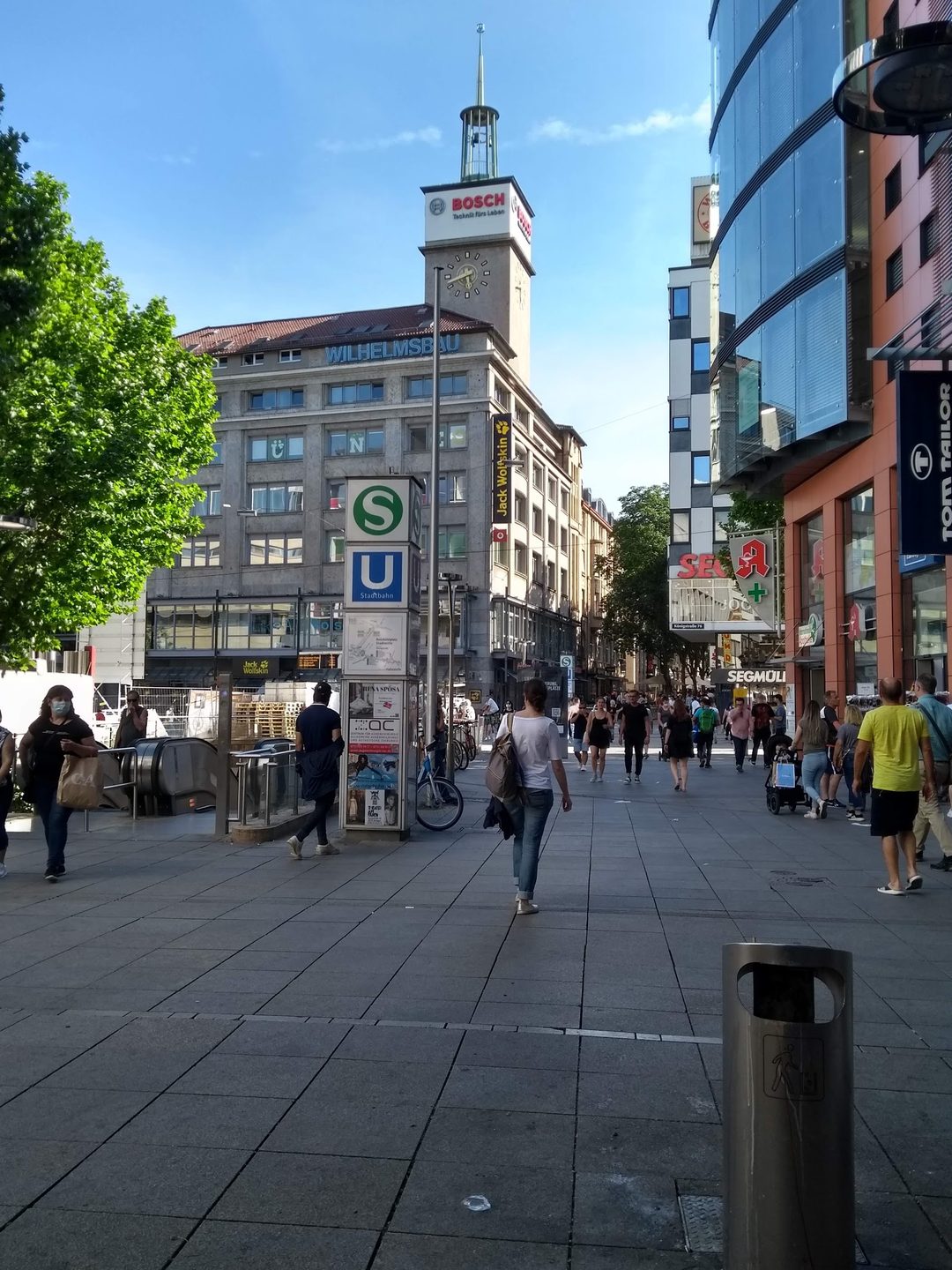 Königstraße shopping street