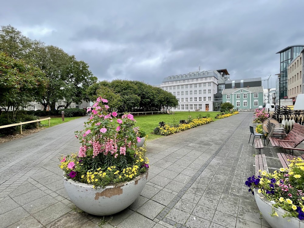 Austurvöllur Square photo 3