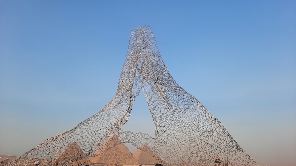 Panoramic view from the Giza Plateau photo 3