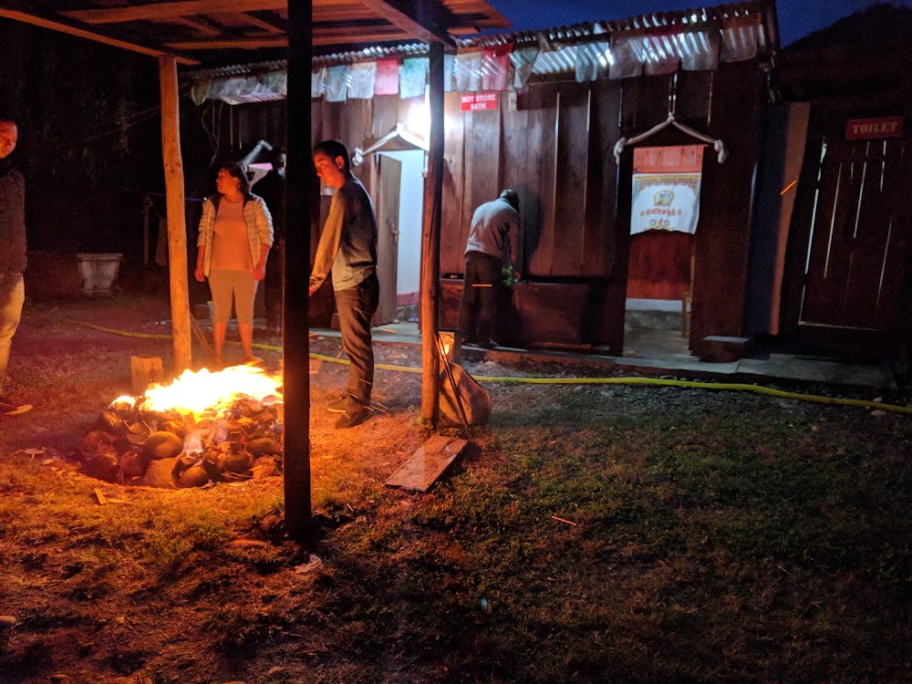 Bhutanese Traditional Hot Stone Bath