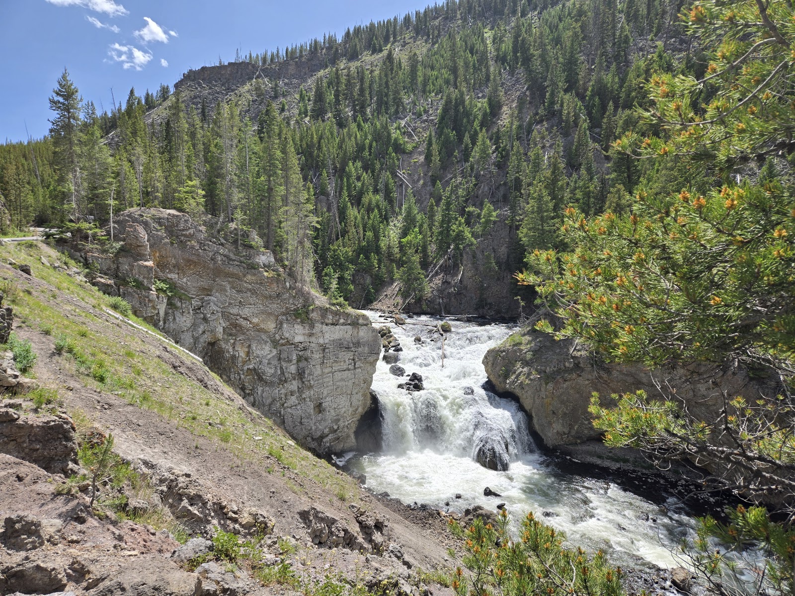 Firehole Falls