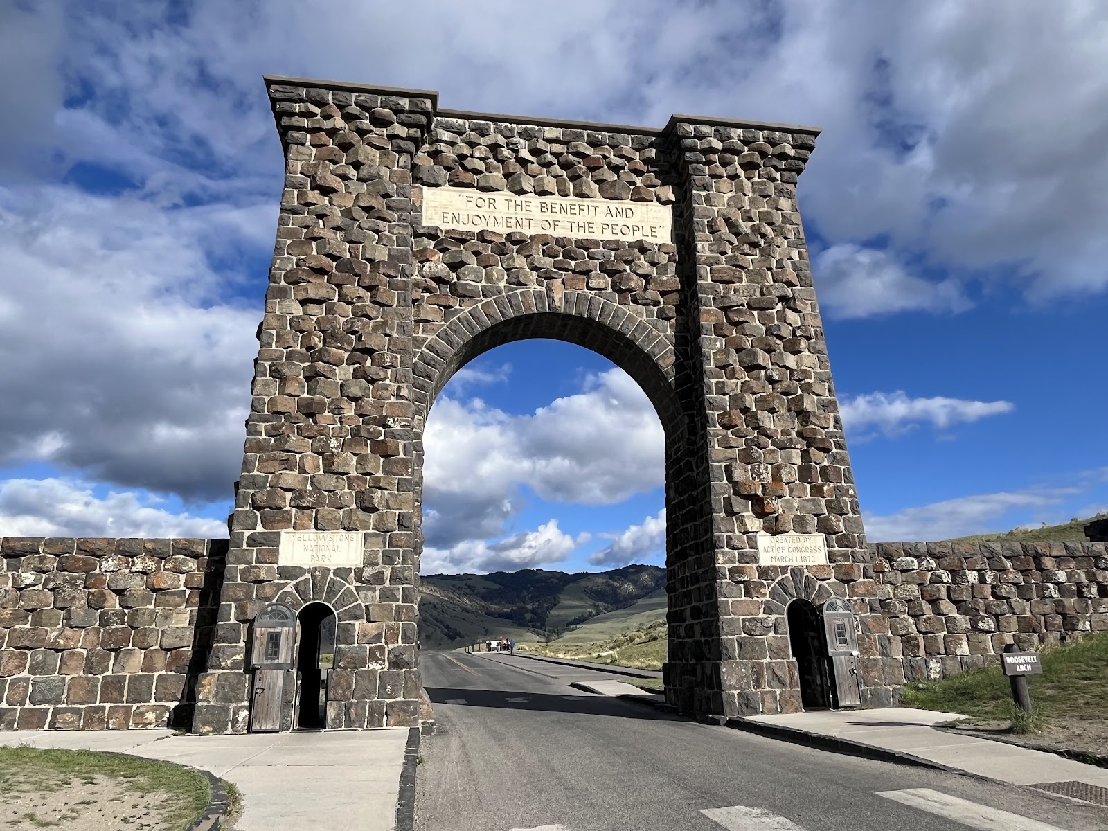 Roosevelt Arch - Yellowstone North Entrance