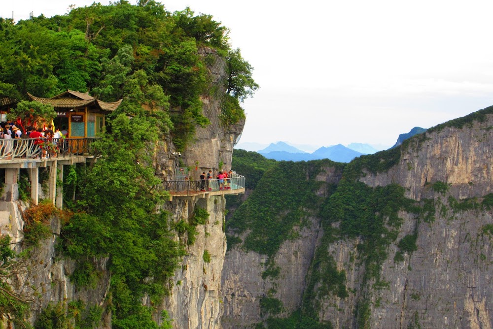 Glass Skywalk at Tianmen Mountain photo 3