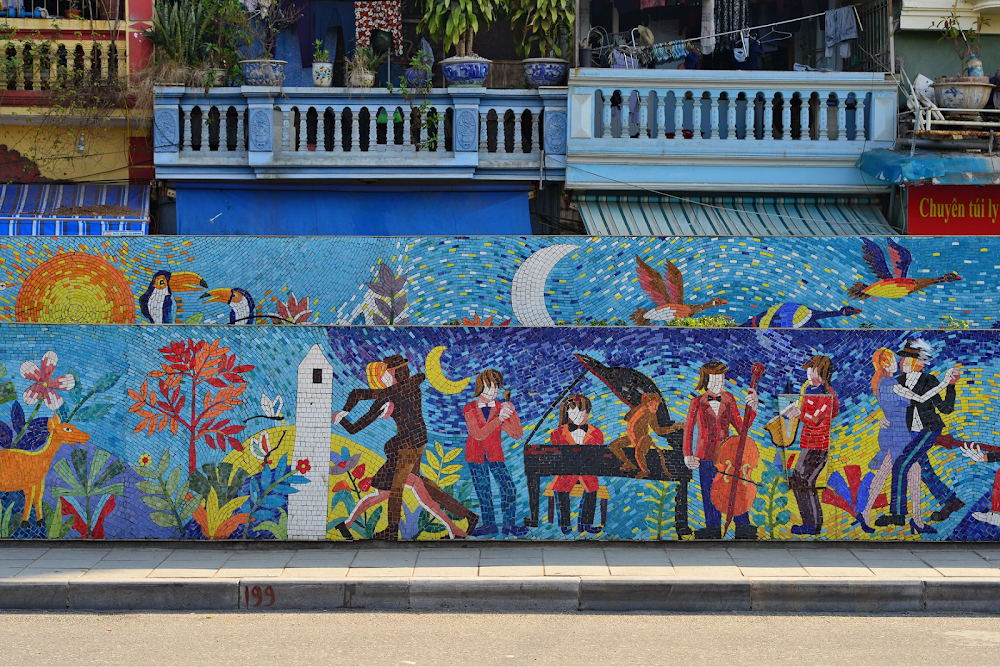 Hanoi Ceramic Mosaic Mural photo 3