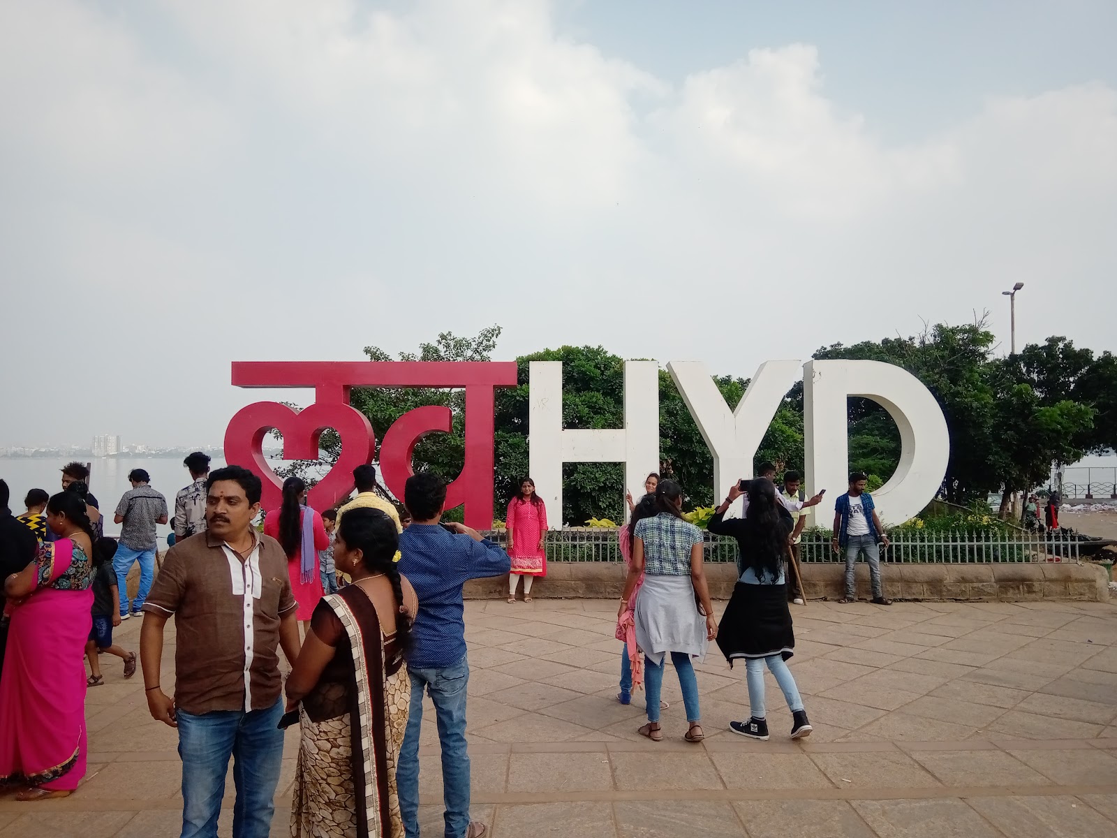Love Hyderabad Sculpture - Hussain Sagar photo 2