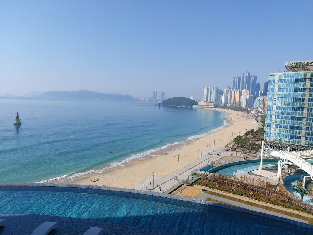 Sunset at Haeundae Beach