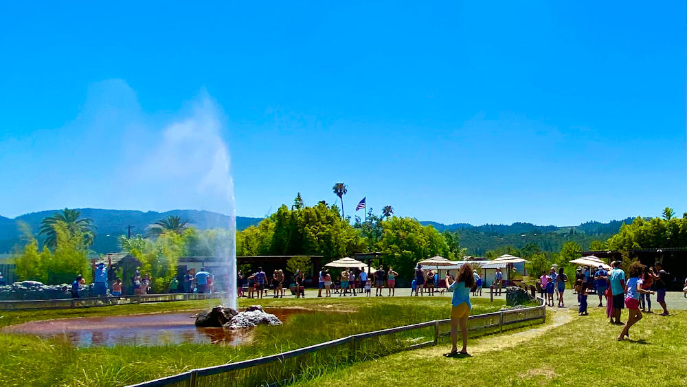 Old Faithful Geyser of California