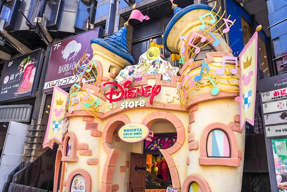 Disney Store in Shibuya