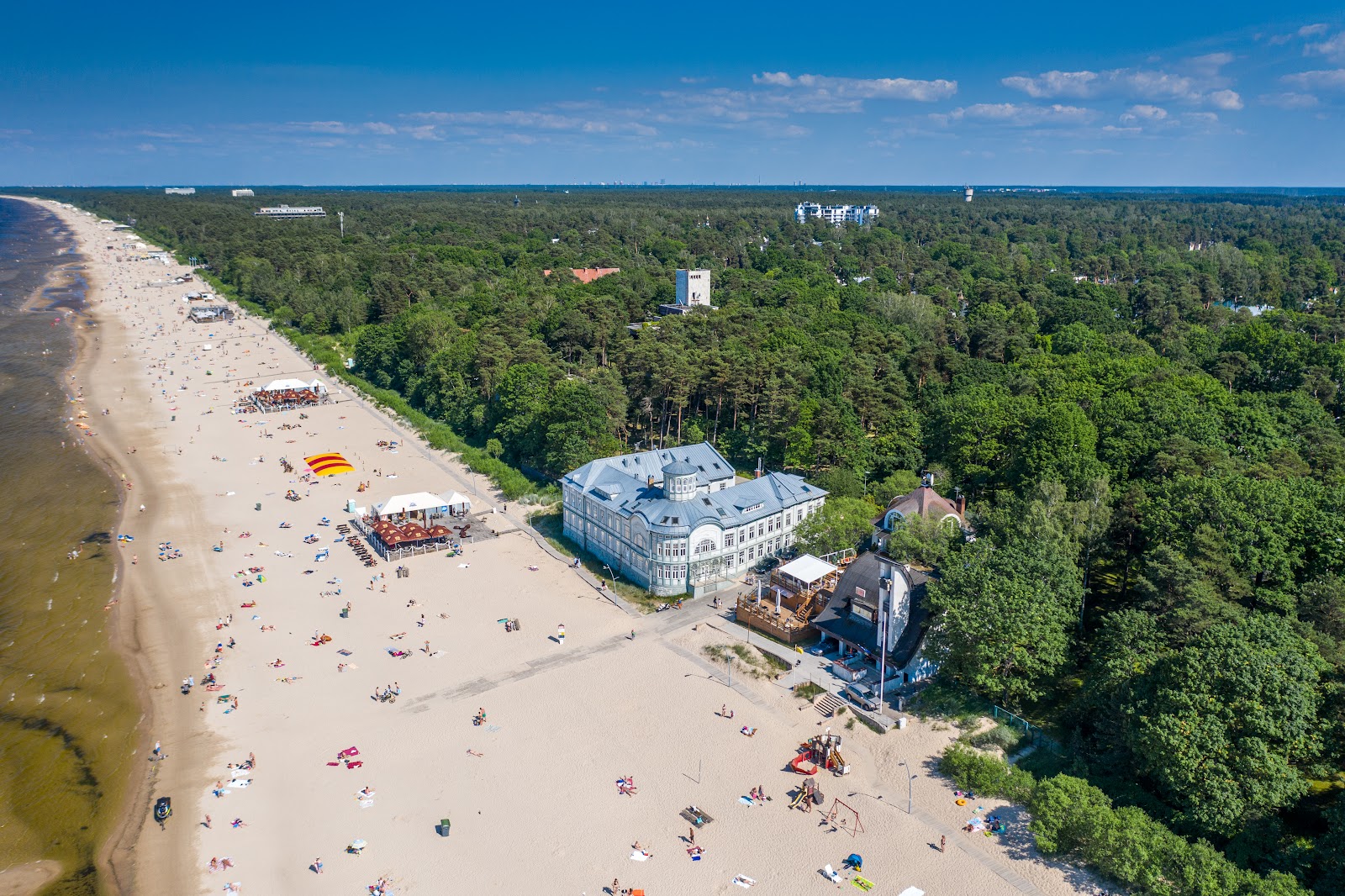 Jurmala Beach (a short trip outside Riga)