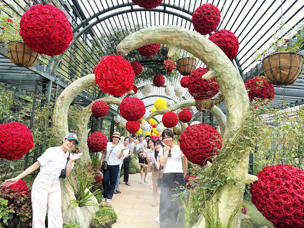 Flower Garden at Ba Na