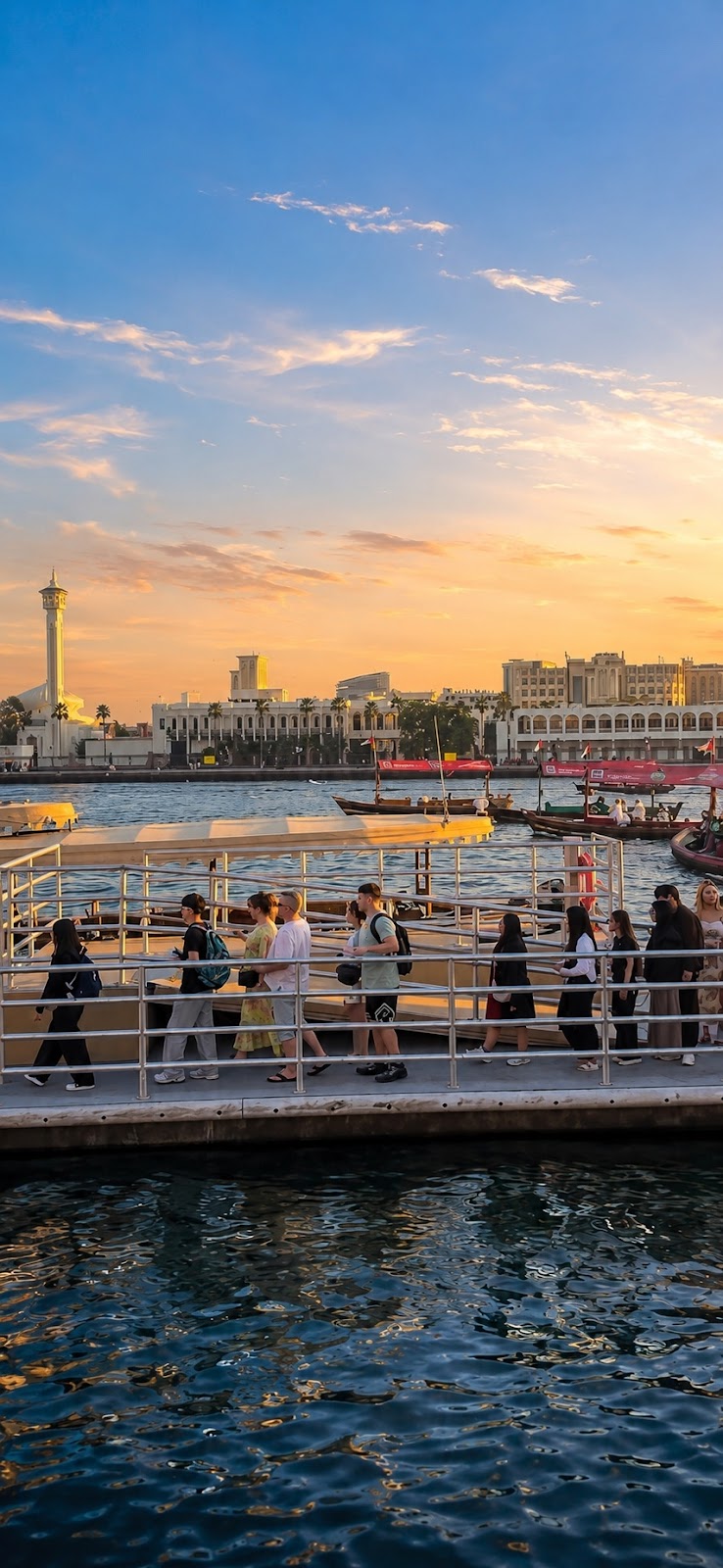 Dubai Creek and Abra Ride