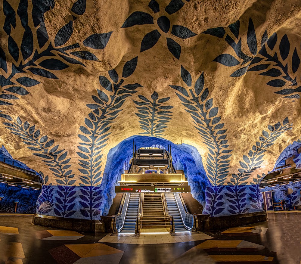 Stockholm Metro Art Gallery