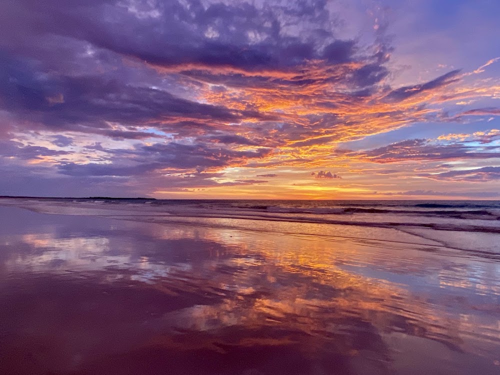 Sunset at Gantheaume Beach